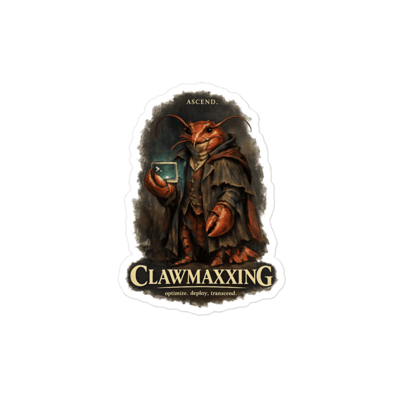 CLAWMAXXING Sticker